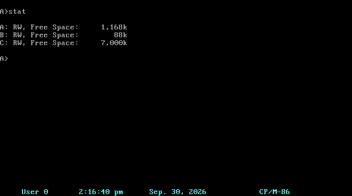 CP/M-86 in VirtualBox